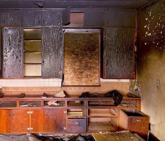 Kitchen Wood After Fire